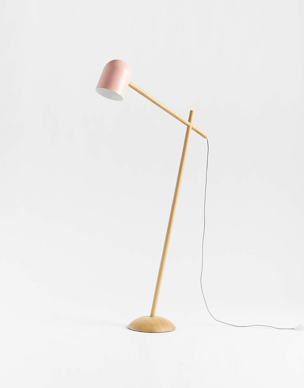 Floor Lamp With Polyester Shade - Image 3